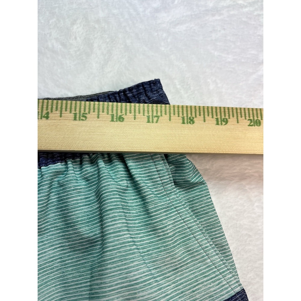 Hurley Swim Trunks Mens 2XL XXL Green/Blue Bathing Suit Board Shorts Stretch - Picture 10 of 11
